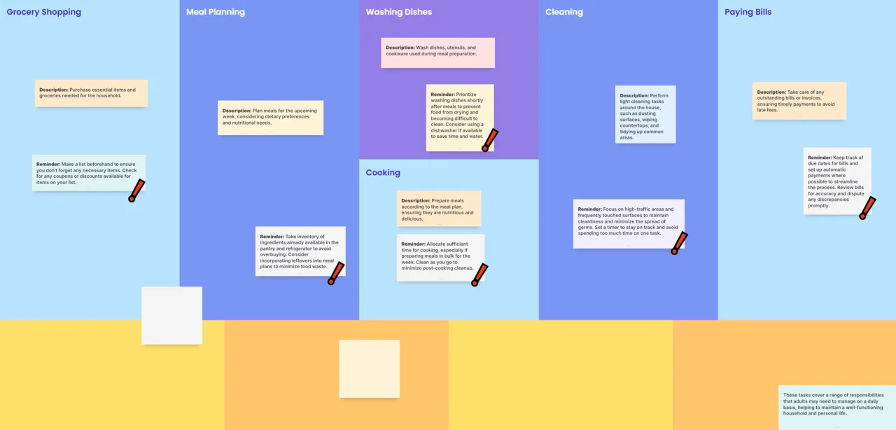 Chore Chart Template