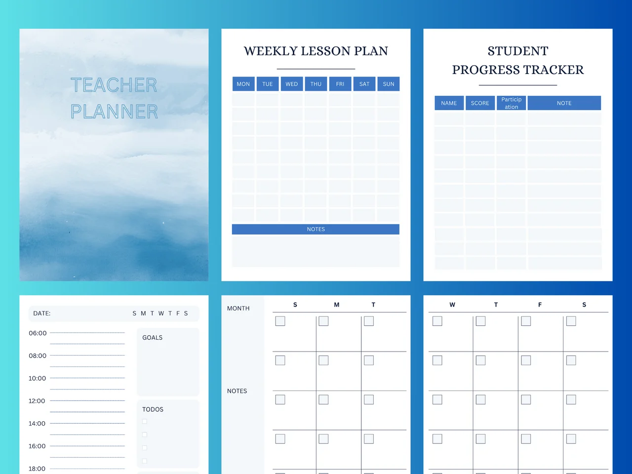 Teacher Planner