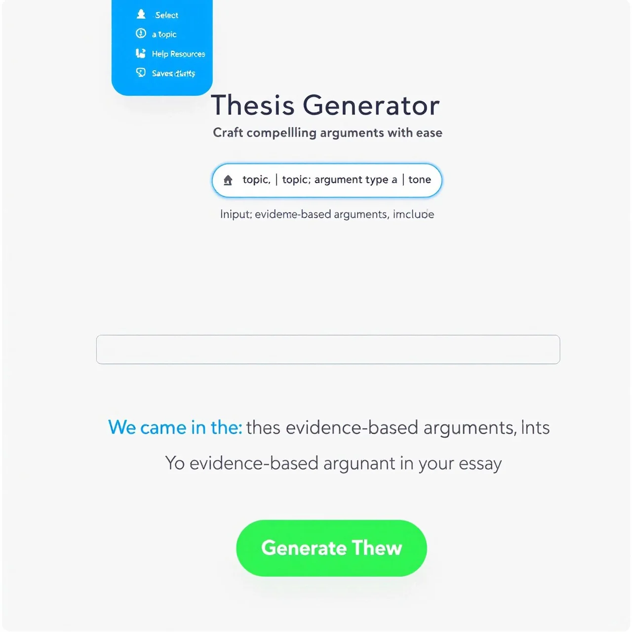 thesis generators