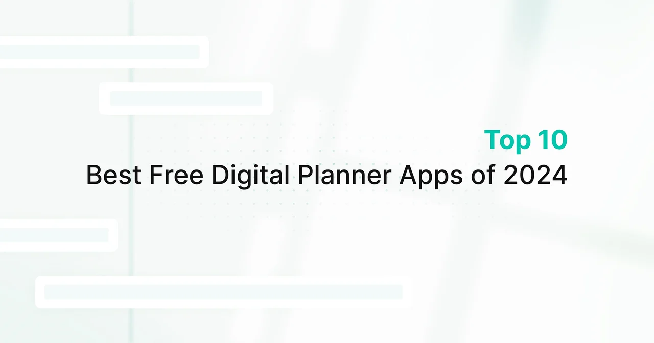 Top 10 Best Free Daily Planner Apps of 2024｜AFFiNE