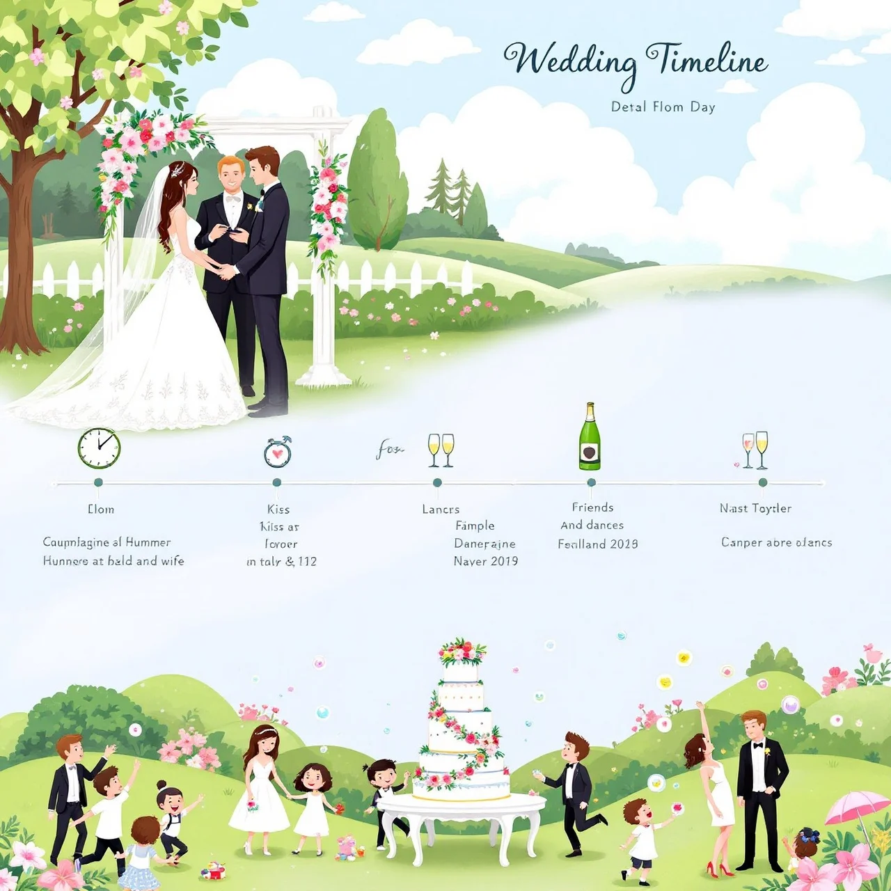 Wedding Timeline Templates