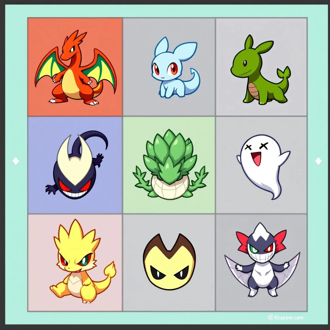 my Pokémon team