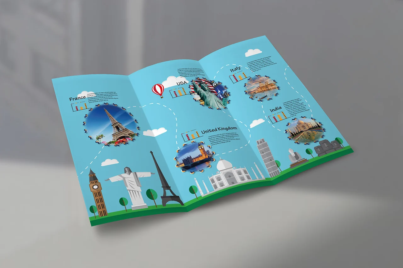 How to Make a Captivating Travel Brochure Step by Step?