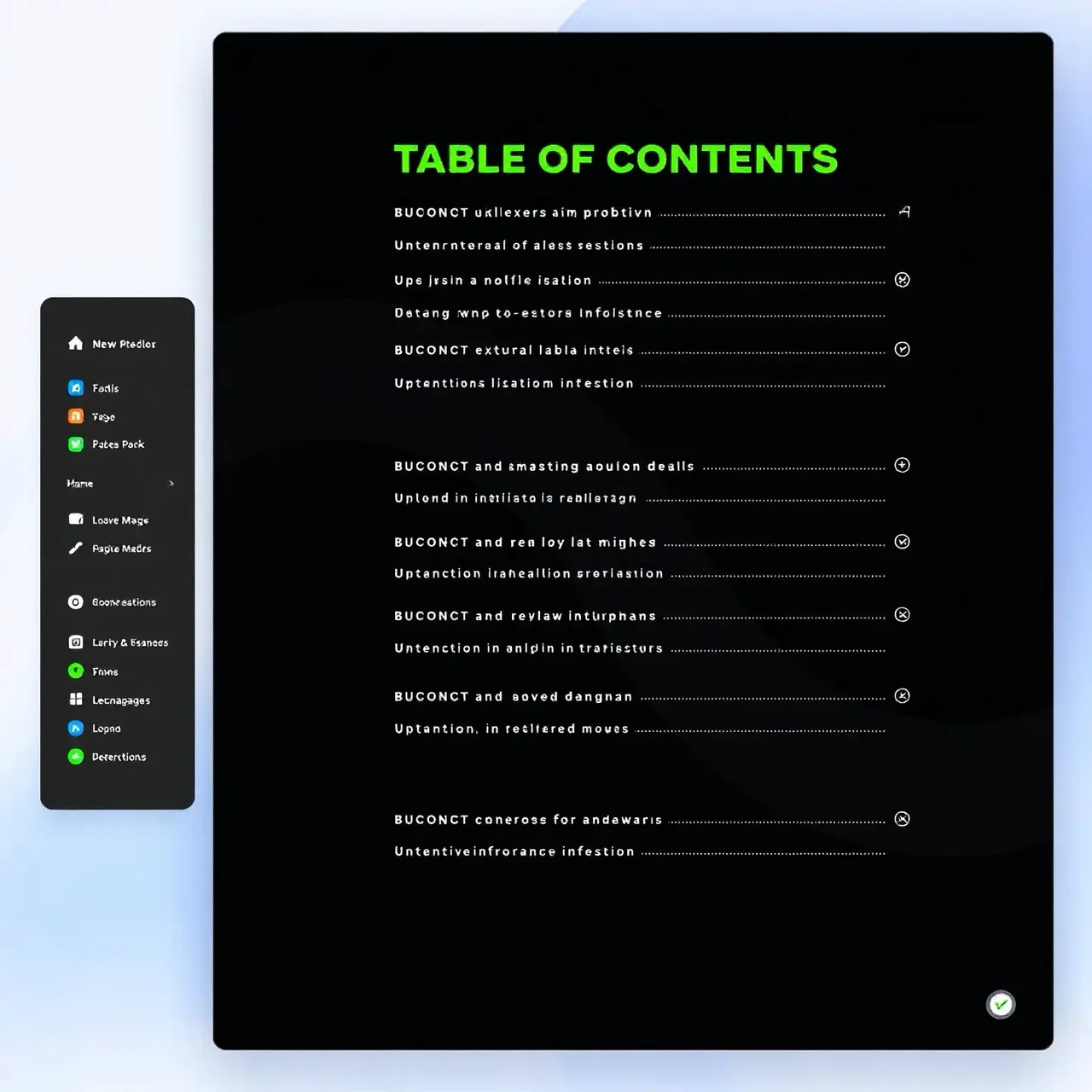 Mastering Table of Contents: Samples, Tips, and SEO Benefits