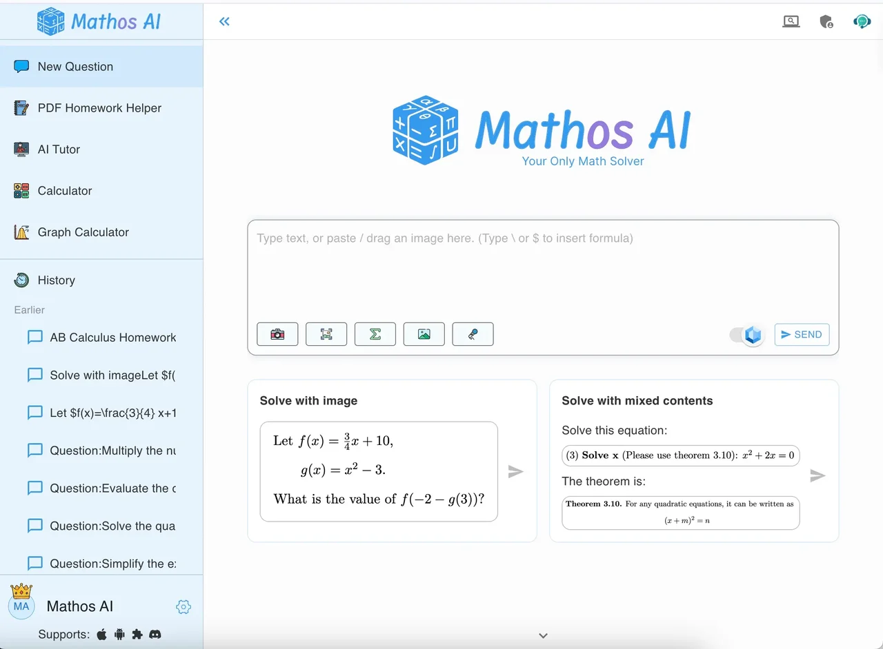 AI Math Solver