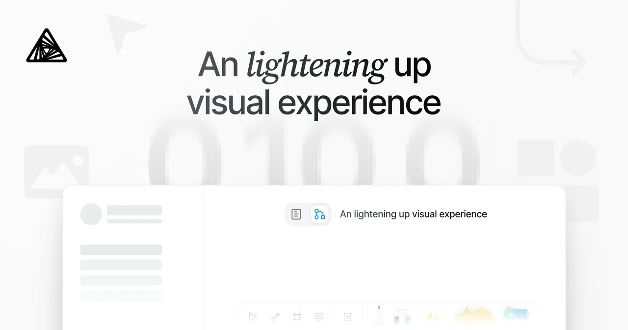 AFFiNE 0.10.0 - Launch week - Day 1/5: An Lightening Up Visual Experience