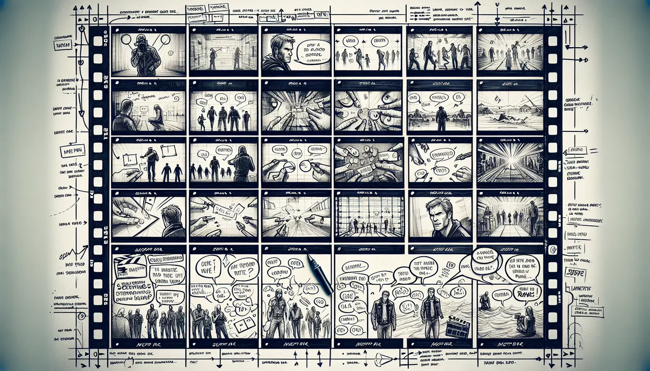 Film Storyboard Template