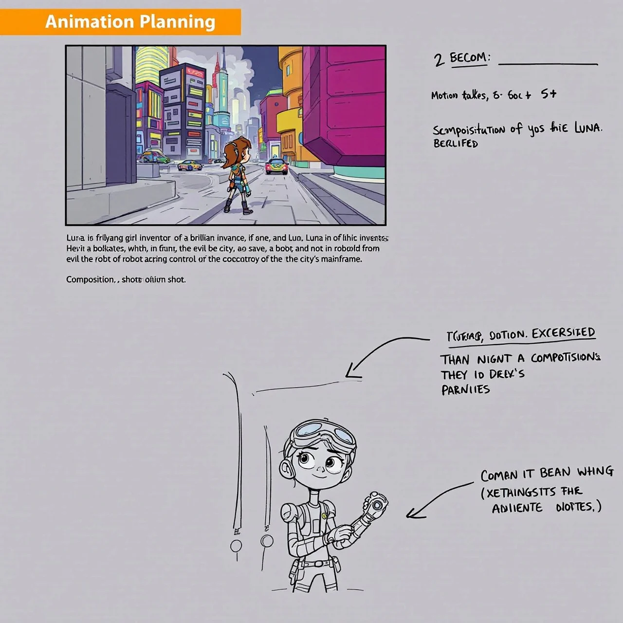 storyboard template