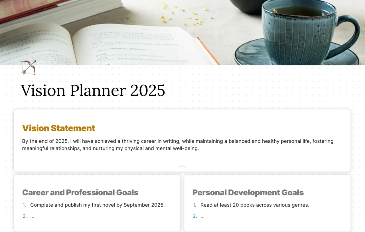 Vision Planner 2025