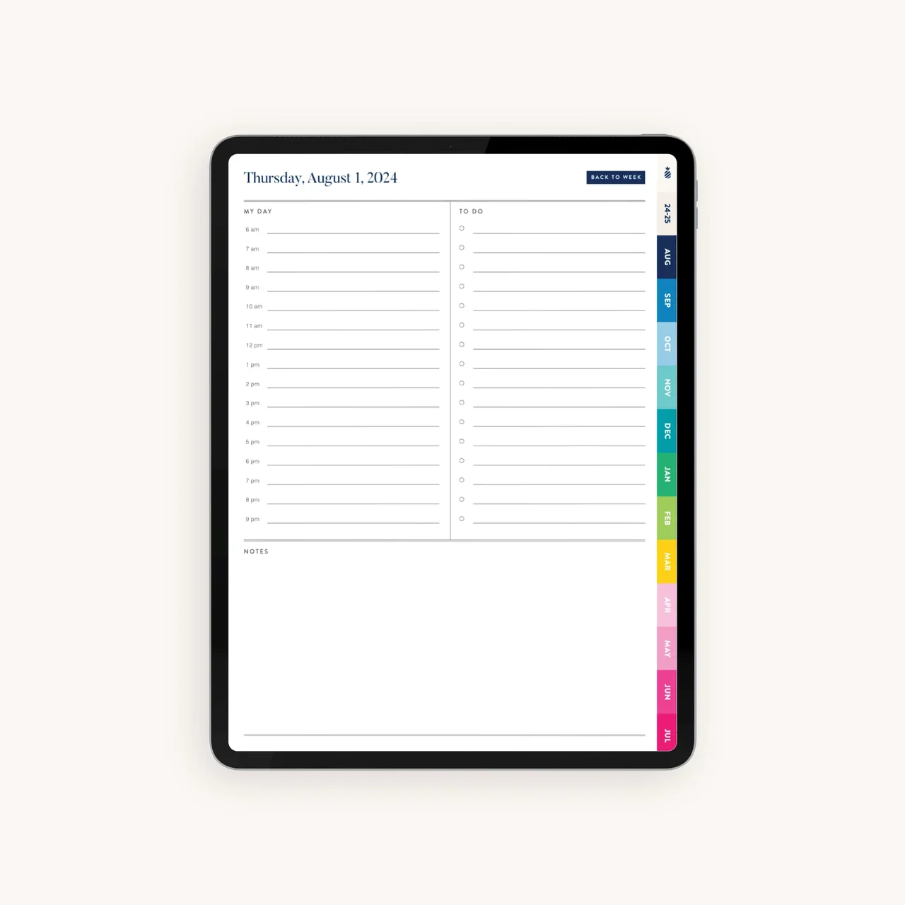 Digital Planner Templates