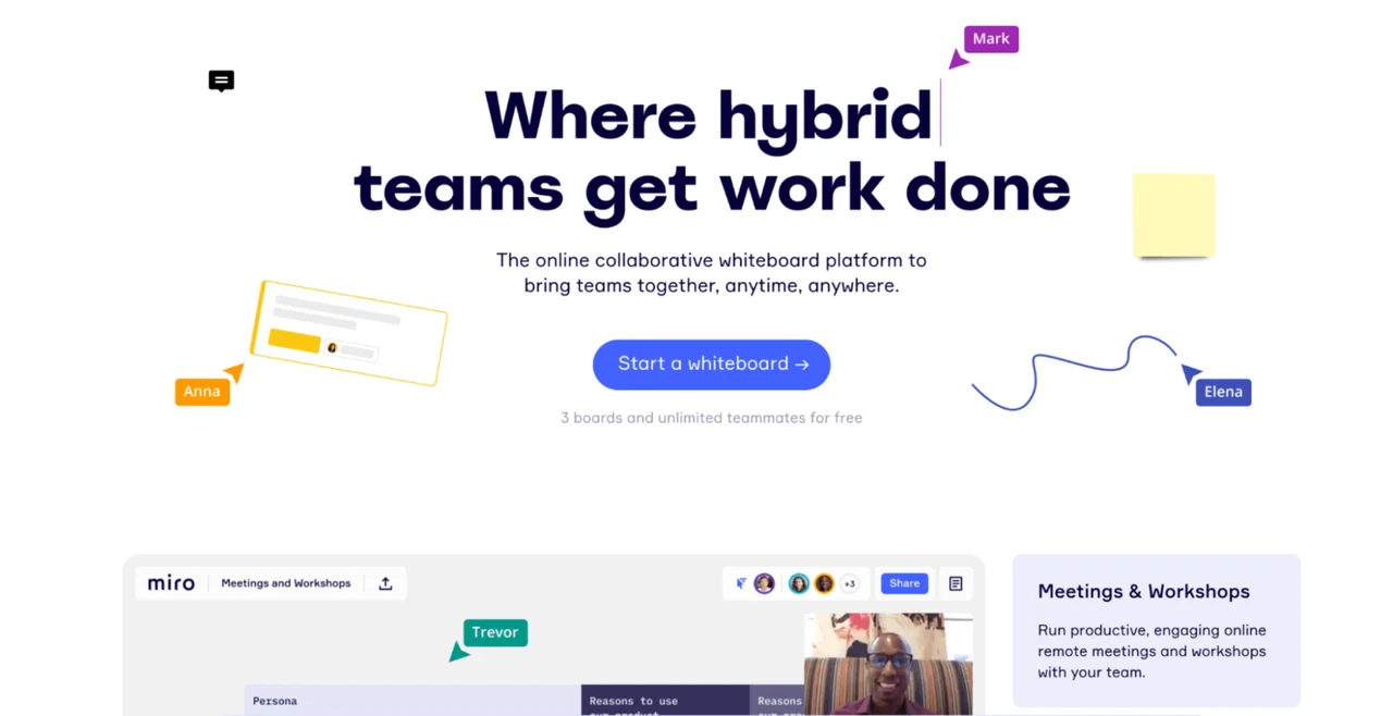 Miro - Online whiteboard