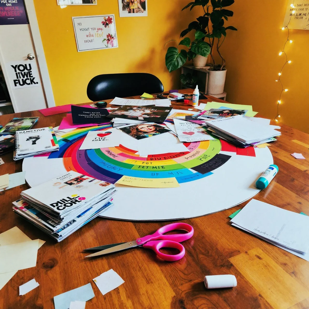 Vision board Making