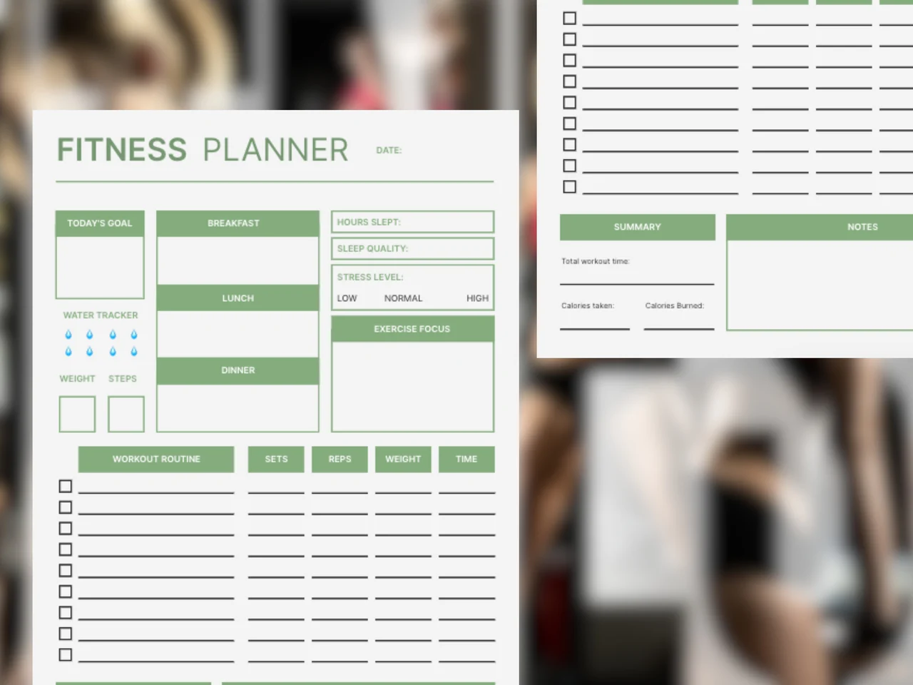 Fitness Planner