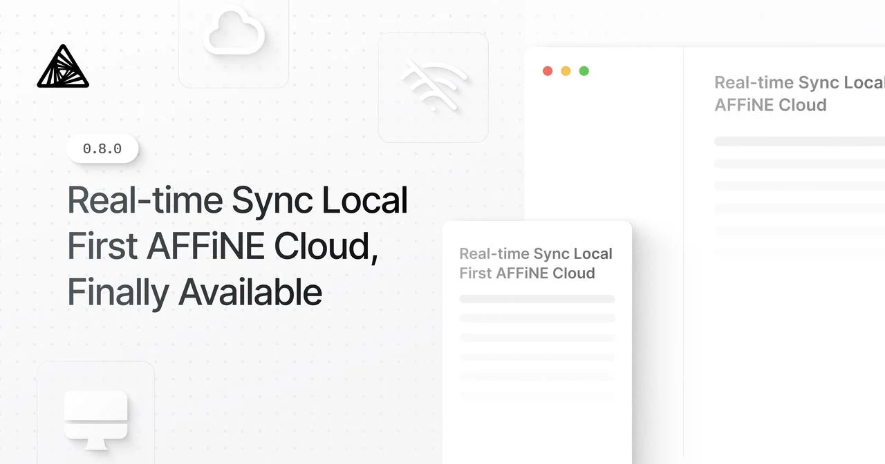 AFFiNE 0.8.0 preview - Launch Week - Day 5/5